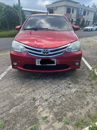 TOYOTA ETIOS 1.3 X 16V FLEX 4P MANUAL TOYOTA ETIOS 1.3 X 16V FLEX 4P MANUAL